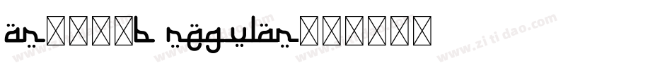 ARＰＯＰ４B Regular字体转换